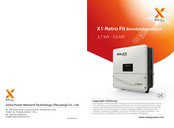 SolaX Power X1-Fit-3.71 Benutzerhandbuch