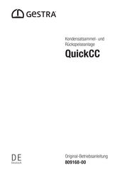 Gestra QuickCC Originalbetriebsanleitung