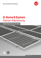 K2 Systems S-Dome 6 System Montageanleitung