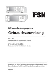 FSN IPS740DG Gebrauchsanweisung