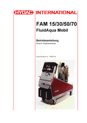 HYDAC International FluidAqua Mobil FAM 70 Betriebsanleitung
