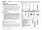 KROHNE GA 24 Schnellstartanleitung