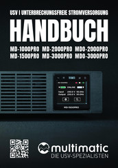 multimatic MDO-2000PRO Handbuch