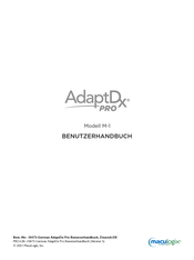 MacuLogix AdaptDx PRO M-1 Benutzerhandbuch