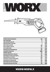 Worx WX516.9 Originalbetriebsanleitung