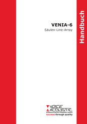 Voice Acoustic VENIA-6 Handbuch