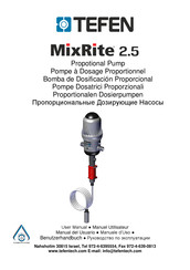 tefen MixRite 2.5 Benutzerhandbuch