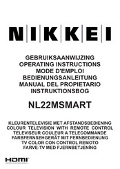 Nikkei NL22MSMART Bedienungsanleitung