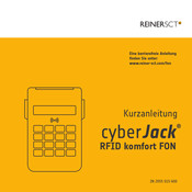 Reiner SCT cyberJack RFID komfort FON Kurzanleitung