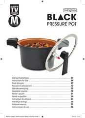 Livington Black Pressure Pot Gebrauchsanleitung