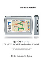 Harman Kardon guide+play GPS-200IT Bedienungsanleitung