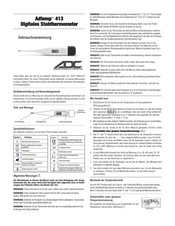 Adc Adtemp 413 Gebrauchsanweisung