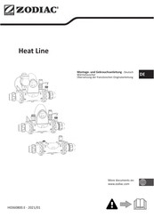 Zodiac Heat Line Plus 20 Montage- Und Gebrauchsanleitug