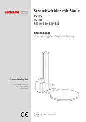 Fromm FS340 Übersetzung Der Originalanleitung