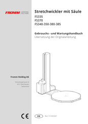 Fromm FS340 Gebrauchs- Und Wartungshandbuch