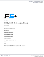 DCI FALCON F5+ Bedienungsanleitung