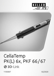 KELLER CellaTemp PA 6-Serie Bedienungsanleitung