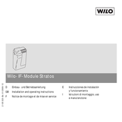 Wilo IF-Module Stratos Einbau- Und Betriebsanleitung