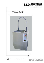Wassermann Dental-Maschinen Wapo-Ex 12 Betriebsanleitung