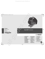 Bosch Professional GLL 2-80 P Originalbetriebsanleitung