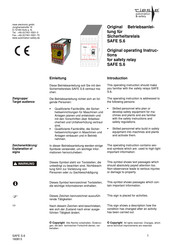 RIESE SAFE S.6 Originalbetriebsanleitung