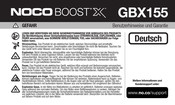 noco BOOST X GBX155 Benutzerhinweise Und Garantie