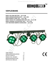 HQ Power VDPLDJBAR6 Bedienungsanleitung
