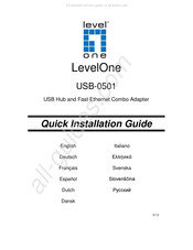 LevelOne USB-0501 Schnellinstalationsanleitung