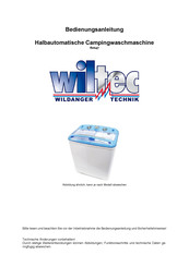WilTec 62047 Bedienungsanleitung