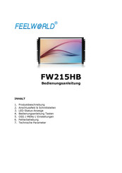 Feelworld FW215HB Bedienungsanleitung