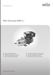 Wilo Economy MHIE400 Einbau- Und Betriebsanleitung