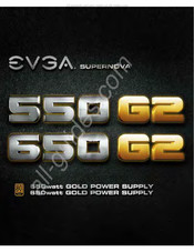 EVGA 650 G2 Bedienungsanleitung