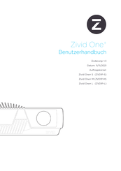 Zivid ZVD1P-L Benutzerhandbuch