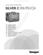 Swegon SILVER C RX 014 Installationsanleitung