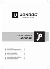 Vonroc AG503AC Originalbetriebsanleitung