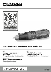 Parkside PAGG 4 A1 Originalbetriebsanleitung