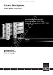 Rittal SV 9677.905 Montageanleitung