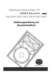 Wharfedale Pro SIGMA-12 Bedienungsanleitung Und Benutzerhandbuch