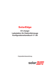SolarEdge EV charger Konfigurationshandbuch