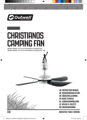 Outwell CHRISTIANOS Bedienungsanleitung