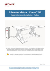 Kromer Weimar X48 Kurzanleitung Zur Installation