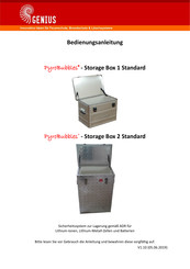 Genius PyroBubbles Storage Box 1 Standard Bedienungsanleitung
