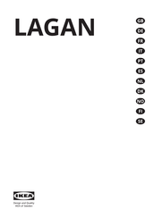 IKEA LAGAN AA-2316353-1 Bedienungsanleitung
