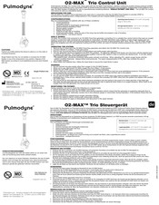 Pulmodyne O2-MAX Bedienungsanleitung