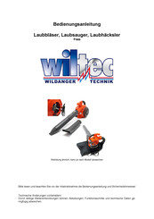 WilTec 61955 Bedienungsanleitung