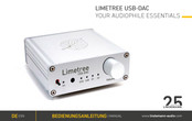 Lindemann LIMETREE USB-DAC Bedienungsanleitung