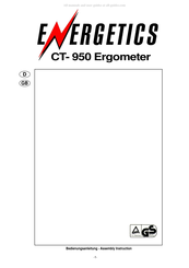Energetics CT-950 Bedienungsanleitung