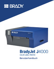 Brady BradyJet J4000 Benutzerhandbuch