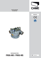 CAME FROG-MD Montageanleitung
