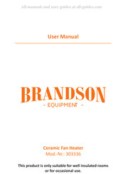 Brandson Equipment 303336 Handbuch